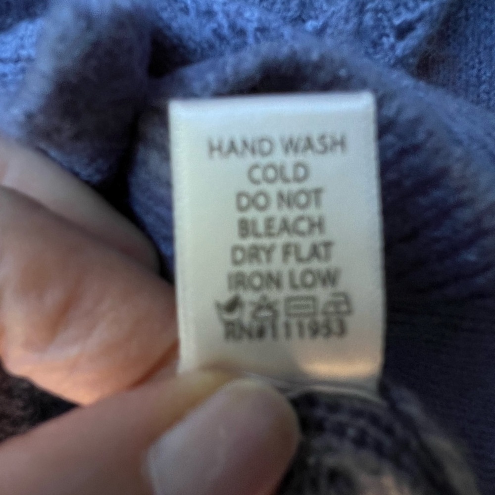 Active USA Blue Button Front Cardigan - NWT - Picture 12 of 12